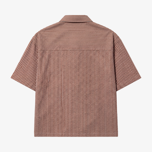 S2 - The Terracotta Seersucker Shirt